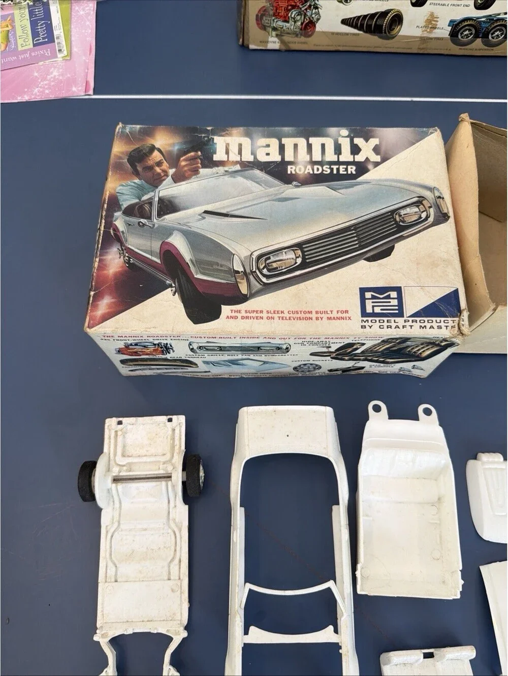 Vtg MPC Mannix Roadster 609–200 Model Kit Replacement Parts Only Rare